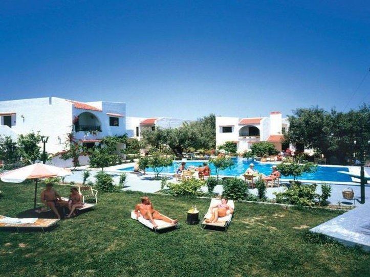 Oasis Hotel Bungalows Afandou Rhodes Bagian luar foto