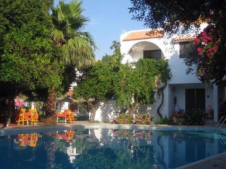 Oasis Hotel Bungalows Afandou Rhodes Bagian luar foto